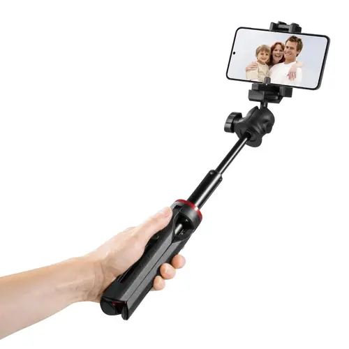 HAMA Trepied „Solid 80 Ball” pentru smartphone-uri, telecomandă Bluetooth pentru fotografii, max. 80 cm - 6