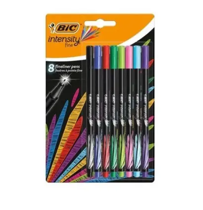 ЦВЕТНИ ТЪНКОПИСЦИ INTENSITY CLASSIC 8 BIC