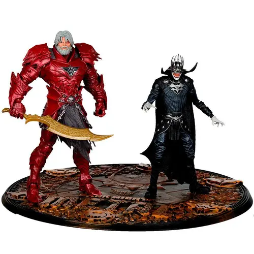 Фигурка DC Multiverse Batman Who Laughs (Knight Armor) & The Merciless (Dark Multiverse) 7in - image 1