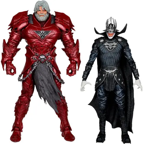 Фигурка DC Multiverse Batman Who Laughs (Knight Armor) & The Merciless (Dark Multiverse) 7in - image 5