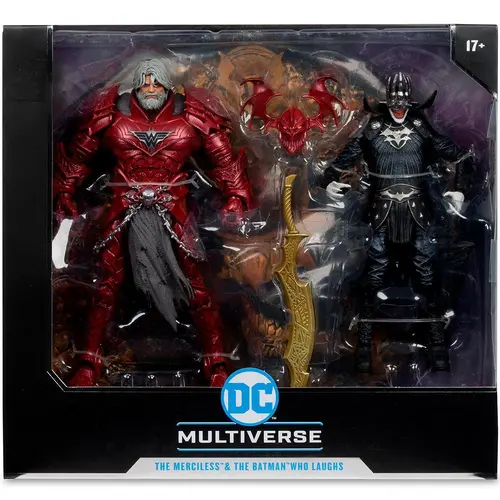 Фигурка DC Multiverse Batman Who Laughs (Knight Armor) & The Merciless (Dark Multiverse) 7in - image 7