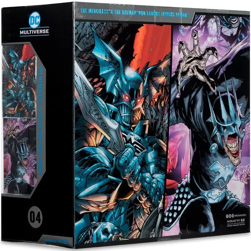 Фигурка DC Multiverse Batman Who Laughs (Knight Armor) & The Merciless (Dark Multiverse) 7in - image 8