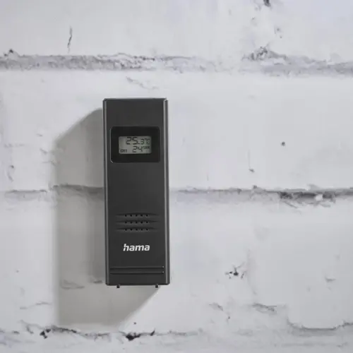 HAMA Stație meteo electronică "Premium", display LED color - 7