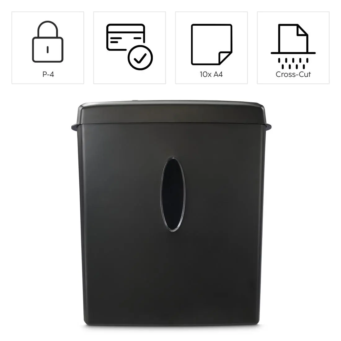 HAMA Шредер „Safe X100CD“, ниво на сигурност P4 T4 E3 - image 6