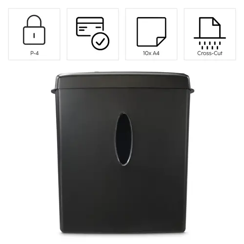 HAMA Шредер „Safe X100CD“, ниво на сигурност P4 T4 E3 - image 6