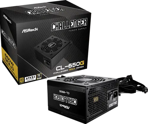 Захранване, PSU ASROCK CHALLENGER 650W GLD