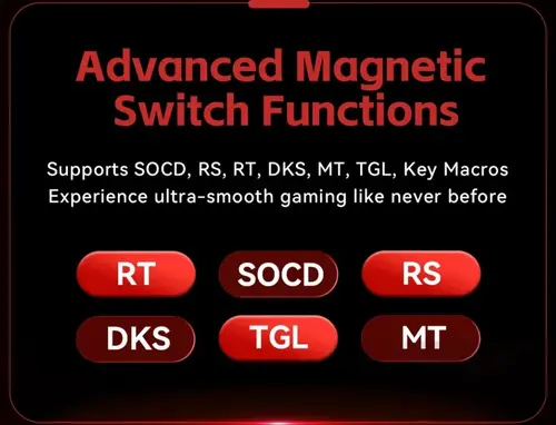 Madlions професионална геймърска механична клавиатура Professional Gaming Mechanical Keyboard MAD 60 HE Flagship V2 - 8K, Magnetic Amber Pro Switches - White - image 6
