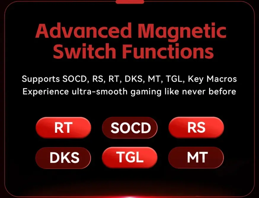 Madlions професионална геймърска механична клавиатура Professional Gaming Mechanical Keyboard MAD 60 HE Flagship V2 - 8K, Magnetic Amber Pro Switches - Black - image 6