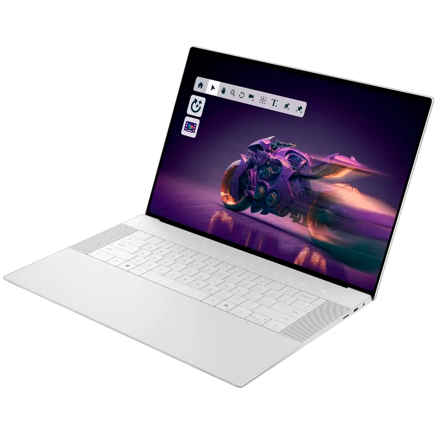 Dell 16 Premium (DA16250), Intel Core Ultra 7 265H(16C, 16T, 24MB, up to 5.3GHz Turbo), 16.3" 2K(1920x1200) Non-touch, 32GB LPDDR5X, 1TB M.2 SSD, Intel Arc Graphics, WiFi+BT, Cam+Mic, EN Backlit KBD, FPR, Win11Pro, 3Y ProSupport - image 2