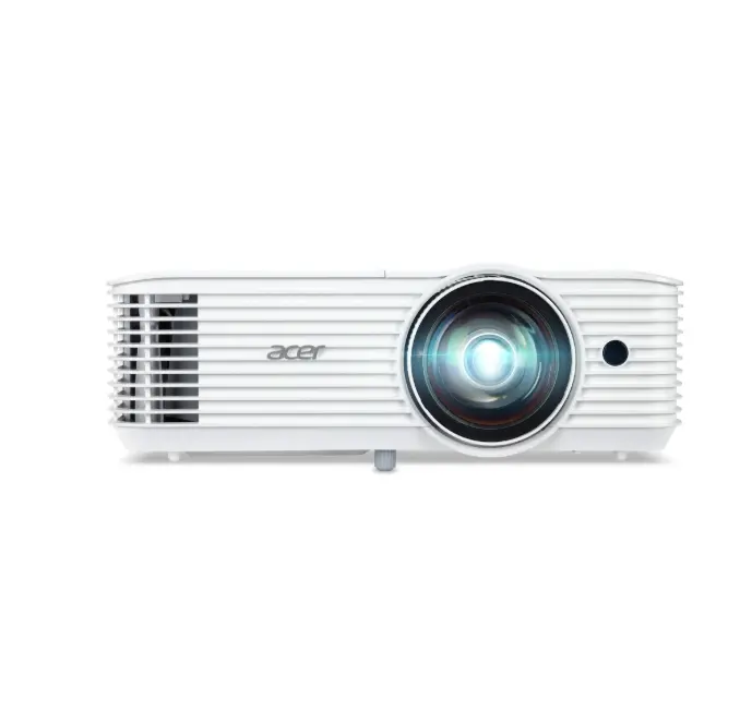 Мултимедиен проектор, Acer Projector S1387, DLP, Short Throw, WXGA (1280x800), 4000 ANSI Lumens, 20 000:1, 1x, 3D Ready, HDMI 2x1.4, DC Out (5V/1A, USB-A), RS232, Speaker 16W, Bluelight Shield, 3.1 kg, 3Y, White - image 1