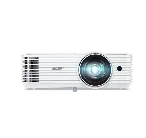 Мултимедиен проектор, Acer Projector S1387, DLP, Short Throw, WXGA (1280x800), 4000 ANSI Lumens, 20,000:1 Dynamic Black, HDMI 3D Ready, 2? HDMI (1.4b), DC Out (5V/1A, USB-A), RS232, Speaker 16W, Bluelight Shield, 3.1 kg, 3Y, White - image 1
