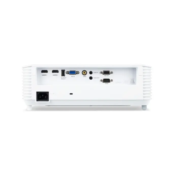 Мултимедиен проектор, Acer Projector S1387, DLP, Short Throw, WXGA (1280x800), 4000 ANSI Lumens, 20 000:1, 1x, 3D Ready, HDMI 2x1.4, DC Out (5V/1A, USB-A), RS232, Speaker 16W, Bluelight Shield, 3.1 kg, 3Y, White - image 2