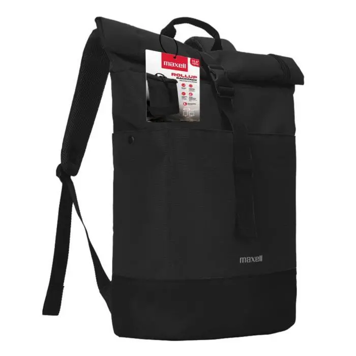 Σακίδιο πλάτης για laptop BX350 ROLLUP Backpack 16" μαύρο MAXELL