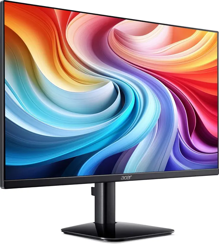 Монитор, Acer KB272P6bi, 27'' FHD (1920x1080), IPS, 144Hz, 100M:1, 250nits, 1ms (VRB), FreeSync, HDMI, VGA, VisionCare, ZeroFrame, Energy Class D, Black, 2Y - image 1