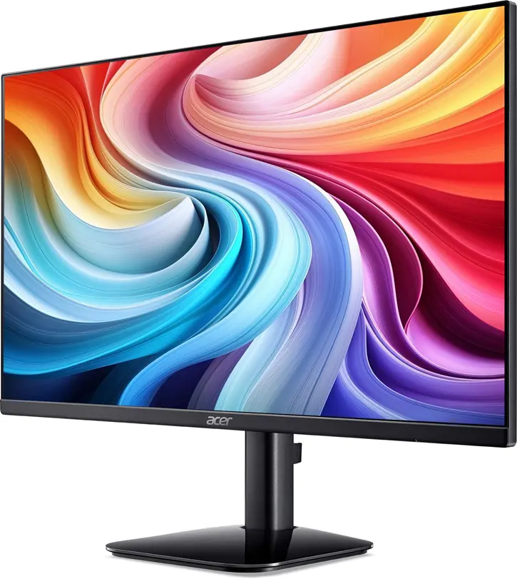 Монитор, Acer KB272P6bi, 27'' FHD (1920x1080), IPS, 144Hz, 100M:1, 250nits, 1ms (VRB), FreeSync, HDMI, VGA, VisionCare, ZeroFrame, Energy Class D, Black, 2Y - image 2