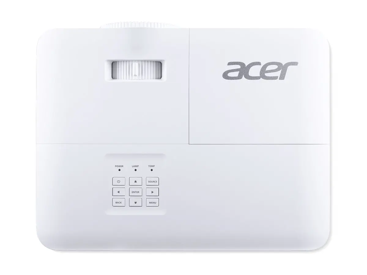 Мултимедиен проектор, Acer Projector P1558i, DLP, FHD (1920x1080), 5200 ANSI Lumens, 15 000:1, 1.3x, HDMI 2x1.4, DC Out (5V/1.5A, USB-A), RS232, Speaker 10W, Bluelight Shield, Wireless dongle included, Bag, 2.8 kg, 3Y, White - image 3