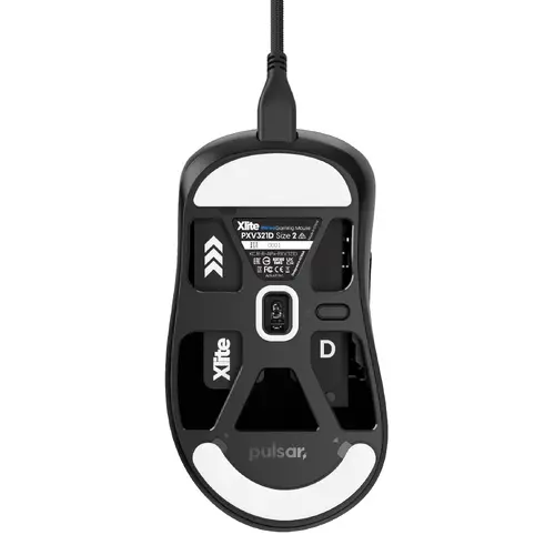 Pulsar професионална геймърска мишка Wired Gaming Mouse Xlite Wired Size2 Black - image 1