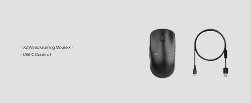 Pulsar професионална геймърска мишка Wired Gaming Mouse X2 Wired Size2 Black - image 11