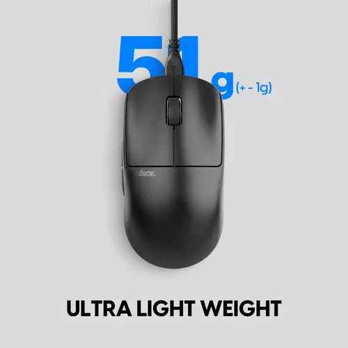 Pulsar професионална геймърска мишка Wired Gaming Mouse X2 Wired Size2 Black - image 1