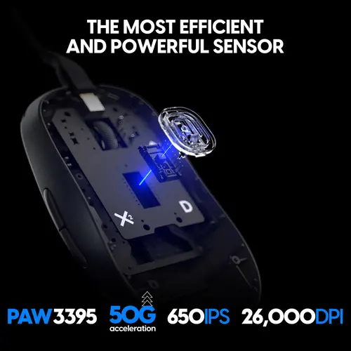 Pulsar професионална геймърска мишка Wired Gaming Mouse X2 Wired Size2 Black - image 6