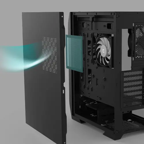 Zalman кутия за компютър Case ATX - N7 PLUS - 7 fans included, Tempered Glass - image 11