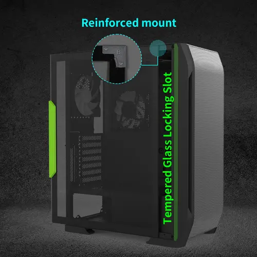 Zalman кутия за компютър Case ATX - N7 PLUS - 7 fans included, Tempered Glass - image 21