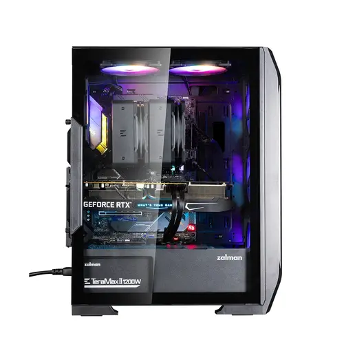 Zalman кутия за компютър Case ATX - N7 PLUS - 7 fans included, Tempered Glass - image 6