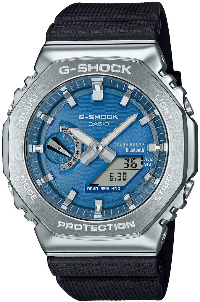 Ανδρικό ρολόι Casio G-Shock Bluetooth - GBM-2100A-2BER
