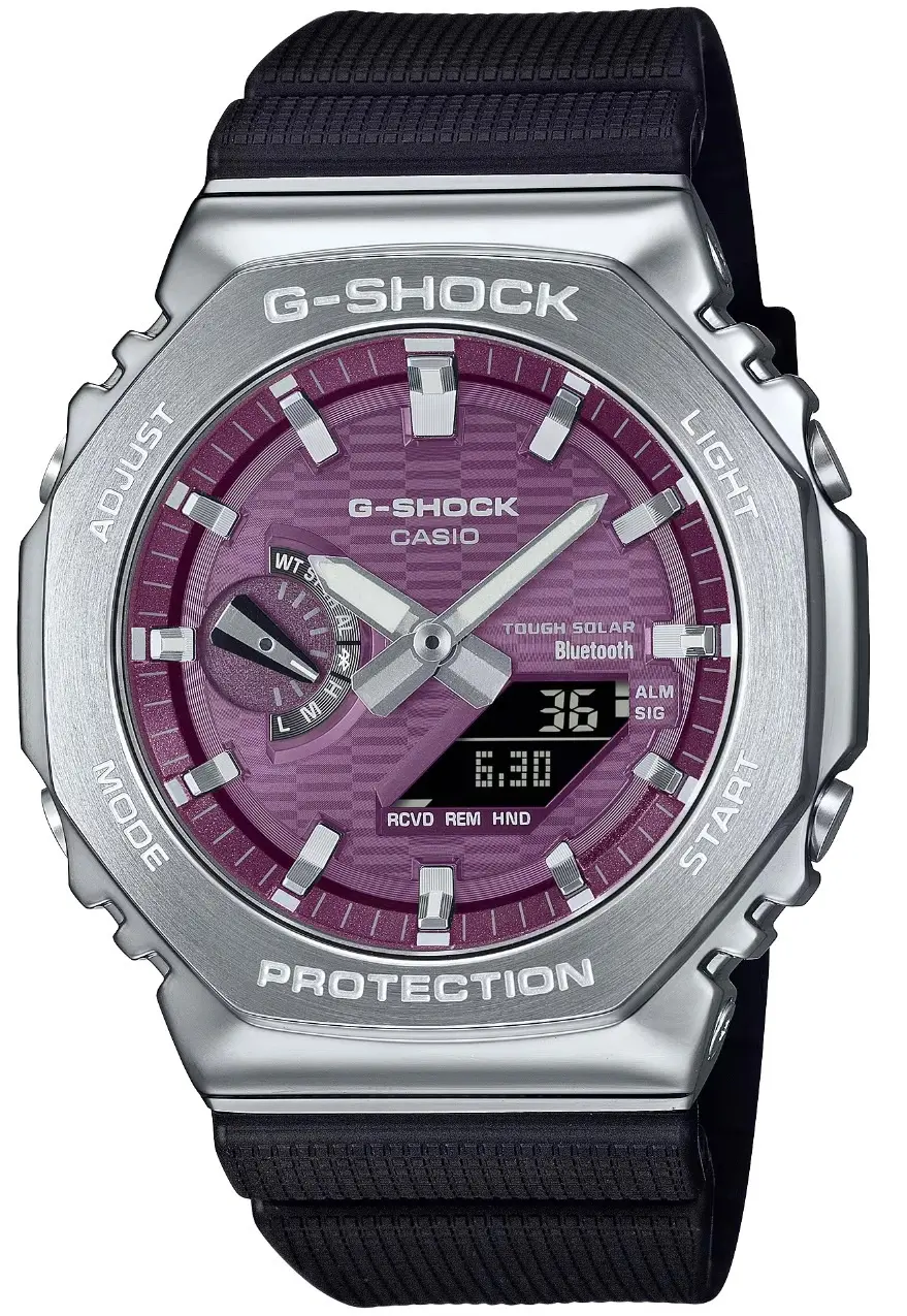 Ανδρικό ρολόι Casio G-Shock Bluetooth - GBM-2100A-4BER