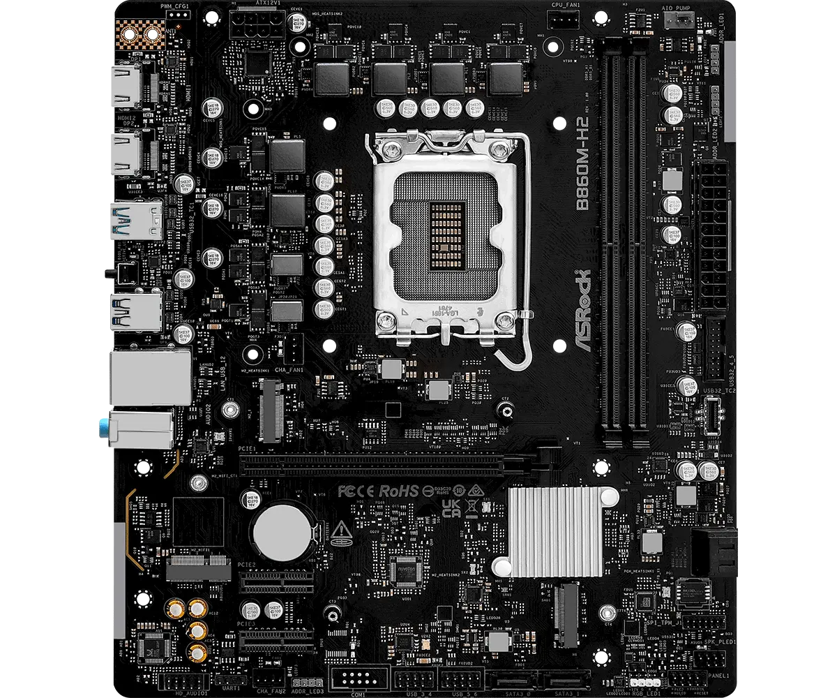 ASROCK B860M-H2 LGA1851 DDR5 mATX MB