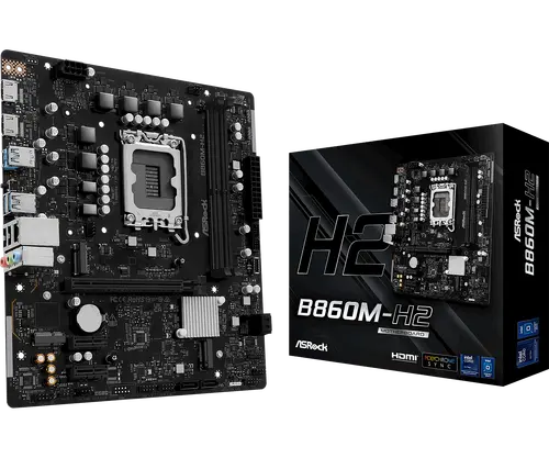 ASROCK B860M-H2 LGA1851 DDR5 mATX MB - image 3