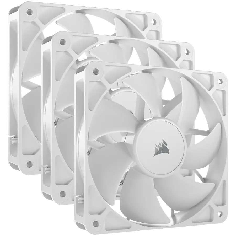 CORSAIR RS120 Λευκό, Ανεμιστήρας 120mm, Τριπλό πακέτο