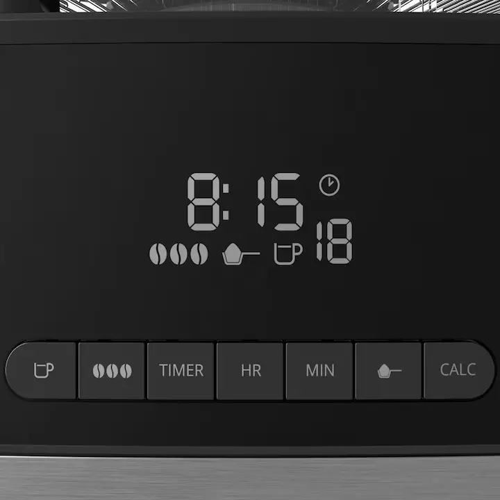 Кафемашина, Krups KM832810 Grind & Brew, metalic grinder, 3 grinding settings, digital display, timer, 1.25L - image 10