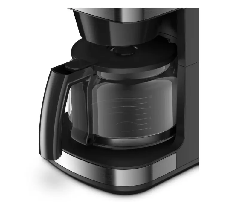 Cafetieră, Krups KM832810 Grind & Brew, râșniță metalică, 3 setări de măcinare, display digital, temporizator, 1.25L - image 8