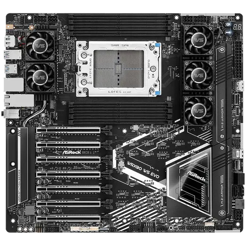 Дънна платка ASROCK WRX90 WS EVO, Socket sTR5, ATX, 8xDDR5 - image 1