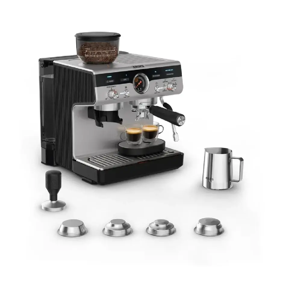 Кафемашина, Krups XP801T10 Esp Pump+Grinder Precision - image 2
