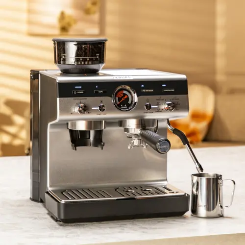 Кафемашина, Krups XP801T10 Esp Pump+Grinder Precision - image 5