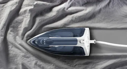 Σίδερο, Tefal FV2837E0 Express Steam, μπλε, 2400W, 35g/min, ατμός προσβολής 165g/min, AD, δοχείο νερού 270 ml, κεραμική πλάκα - 2