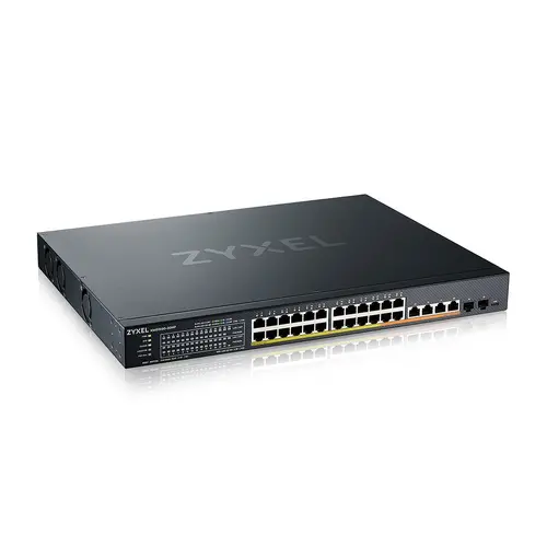 Комутатор, ZyXEL XMG1930-30HP, 24-port 2.5GbE Smart Managed Layer 2 PoE 700W 22xPoE+/8xPoE++ Switch with 4 10GbE and 2 SFP+ Uplink - image 1
