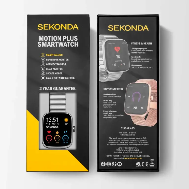 Ανδρικό smartwatch Sekonda Motion Plus - S-30221 - image 7