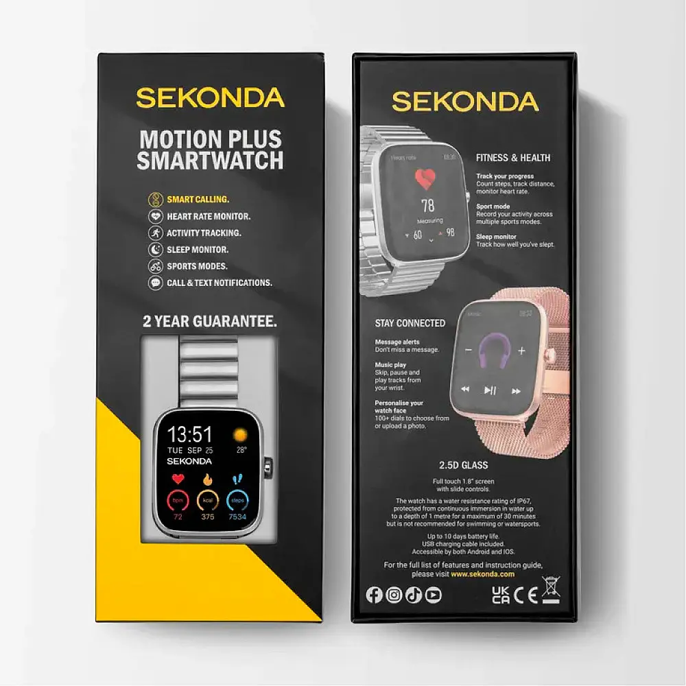 Мъжки смарт часовник Sekonda Motion Plus - S-30221 - image 7