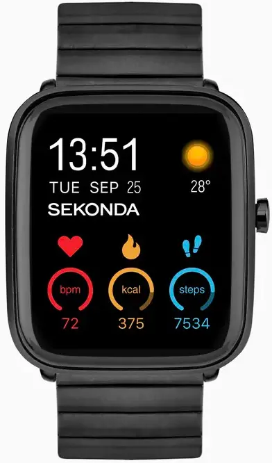Ανδρικό smartwatch Sekonda Motion Plus - S-30223