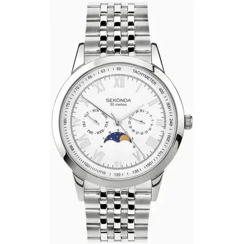 Мъжки часовник Sekonda Armstrong Moon Phase - S-30229
