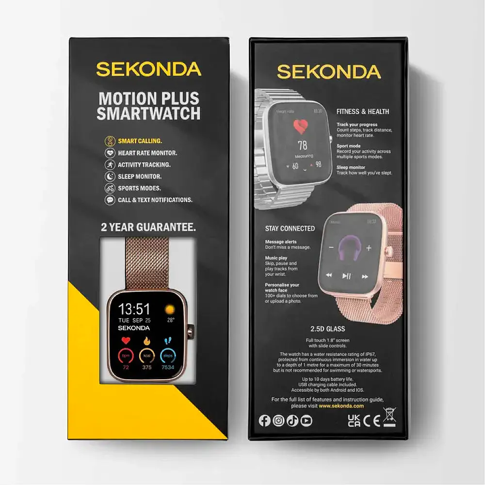 Дамски смарт часовник Sekonda Motion Plus - S-30220 - image 7