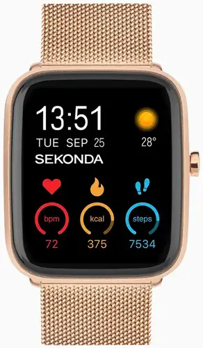Γυναικείο smartwatch Sekonda Motion Plus - S-30220