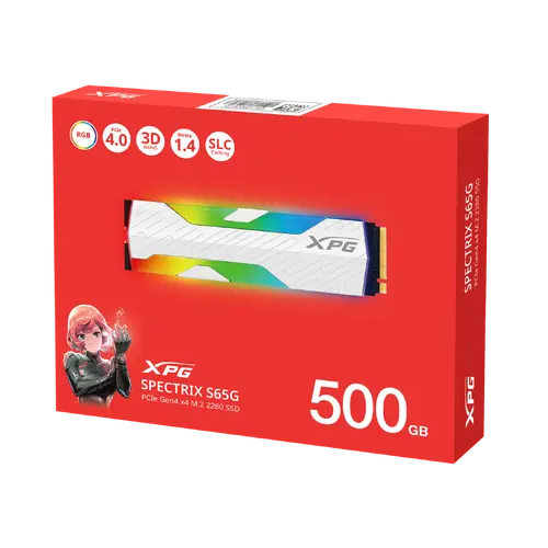 Твърд диск, ADATA XPG SPECTRIX S65G 500G M2 PCIE - image 3