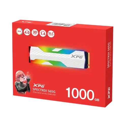 Твърд диск, ADATA XPG SPECTRIX S65G 1T M2 PCIE - image 3