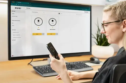 Nuki безжичен контролер Nuki Bridge White - image 2