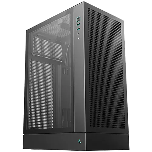 DeepCool CH170 PLUS, Mini Tower, Mini-ITX/Micro-ATX, 2xUSB3.0, 1xType-C Gen 2, 1xAudio/Mic, Mesh Panel, Black, R-CH170-BKNGM0-G, 2Y