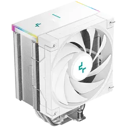 DeepCool AK500S DIGITAL SE WH, CPU Air Cooler, 1x120mm FK120 PWM FDB Fan, ARGB, Digital Display, 5 Heatpipes, Fluid Dynamic Bearing, White, LGA1851/1700/1200/1151/1150/1155, AMD AM5/AM4, 125x96x160 mm(LxWxH), R-AK500S-WHADMN-GJD, 3Y